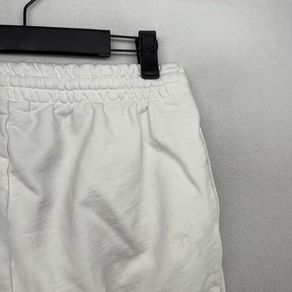 Talentless Sweatpants Men's Small White Heavyweight Cuffed Joggers Pockets Terry - Picture 13 of 16